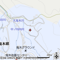 長崎県東彼杵郡波佐見町鬼木郷982周辺の地図