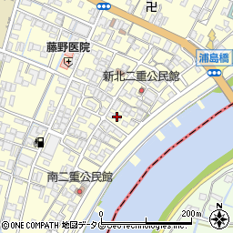 福岡県柳川市大和町中島1293周辺の地図