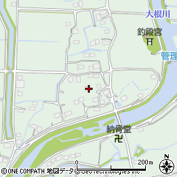 福岡県みやま市瀬高町太神2612周辺の地図