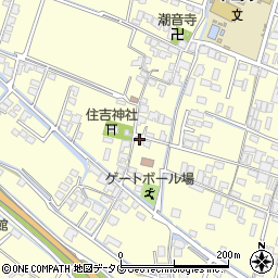 福岡県柳川市大和町中島380周辺の地図