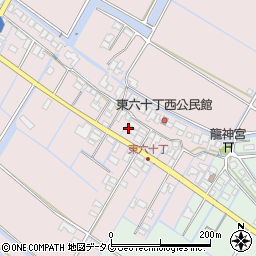 福岡県柳川市大浜町777周辺の地図