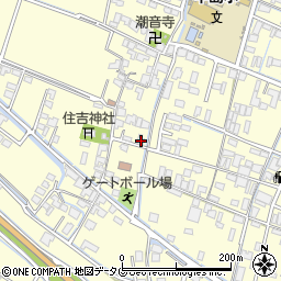福岡県柳川市大和町中島373周辺の地図