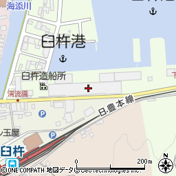 株式会社臼杵造船所　製造本部艤装部周辺の地図