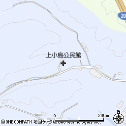 上小島公民館周辺の地図