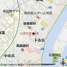 大分県臼杵市下市浜702周辺の地図
