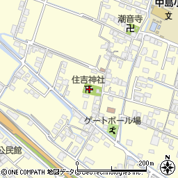 福岡県柳川市大和町中島358周辺の地図