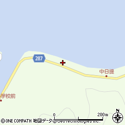 愛媛県宇和島市津島町北灘120周辺の地図
