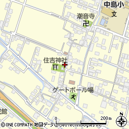 福岡県柳川市大和町中島356周辺の地図