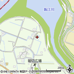 福岡県みやま市高田町徳島39周辺の地図