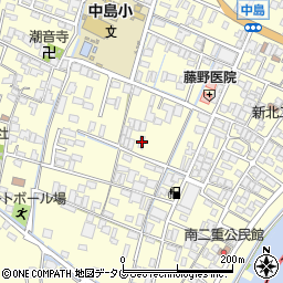 福岡県柳川市大和町中島1423-3周辺の地図