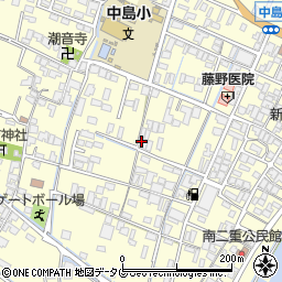 福岡県柳川市大和町中島1426周辺の地図