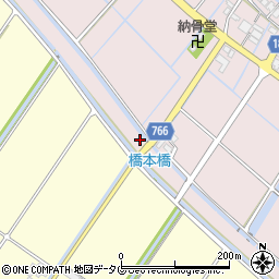 福岡県柳川市大浜町1330-4周辺の地図