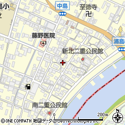 福岡県柳川市大和町中島1355周辺の地図