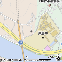 愛媛県宇和島市津島町近家甲-5周辺の地図