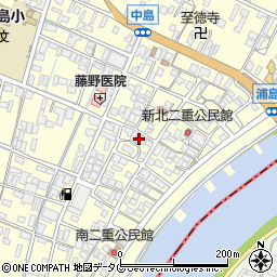 福岡県柳川市大和町中島1356周辺の地図