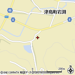 愛媛県宇和島市津島町岩渕甲-1657周辺の地図