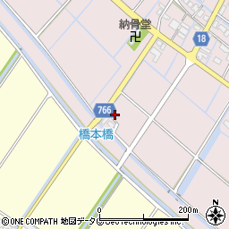 福岡県柳川市大浜町862周辺の地図