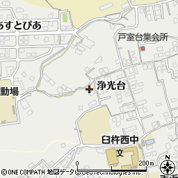 大分県臼杵市浄光台639-2周辺の地図