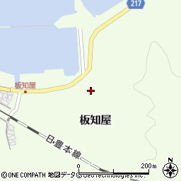 大分県臼杵市板知屋972-1周辺の地図