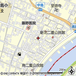 福岡県柳川市大和町中島1357周辺の地図