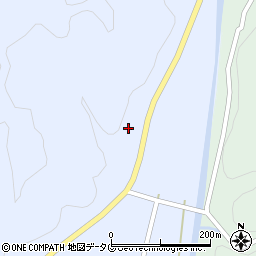熊本県山鹿市鹿北町岩野1102周辺の地図
