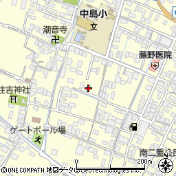 福岡県柳川市大和町中島1439周辺の地図