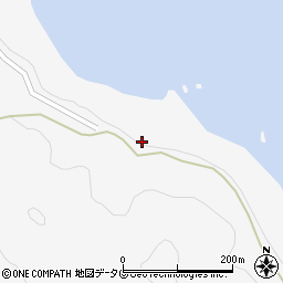 長崎県南松浦郡新上五島町津和崎郷1293-2周辺の地図