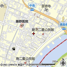 福岡県柳川市大和町中島1132周辺の地図