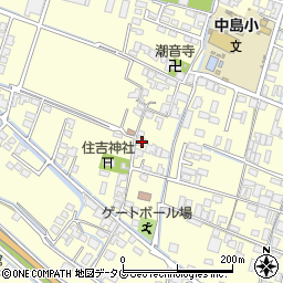 福岡県柳川市大和町中島367周辺の地図