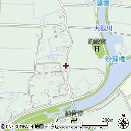 福岡県みやま市瀬高町太神2673周辺の地図