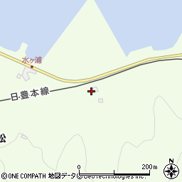 大分県臼杵市板知屋115周辺の地図