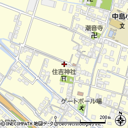 福岡県柳川市大和町中島347周辺の地図