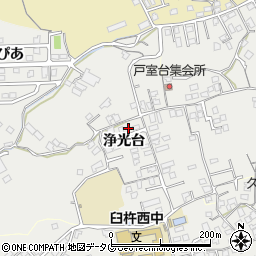 大分県臼杵市浄光台576周辺の地図