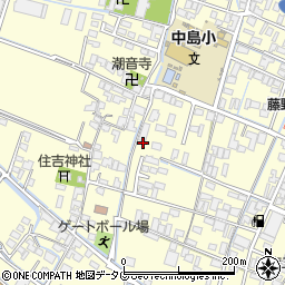福岡県柳川市大和町中島1450周辺の地図