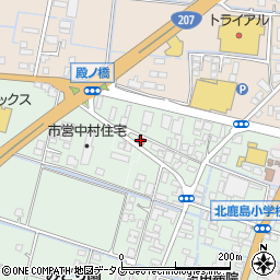 鹿島乙丸郵便局周辺の地図