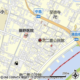 福岡県柳川市大和町中島1127周辺の地図