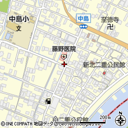 福岡県柳川市大和町中島1056周辺の地図