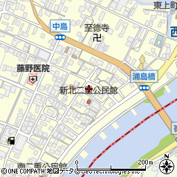 福岡県柳川市大和町中島1143周辺の地図