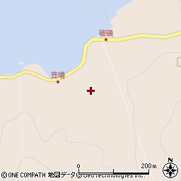 大分県臼杵市苙場周辺の地図