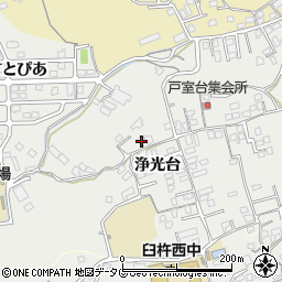 大分県臼杵市浄光台637周辺の地図