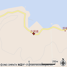 大分県臼杵市久保浦周辺の地図