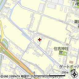 福岡県柳川市大和町中島336周辺の地図
