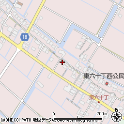 福岡県柳川市大浜町812周辺の地図