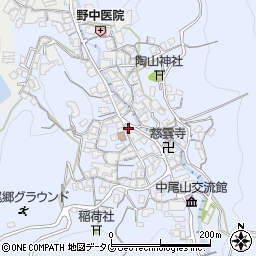 長崎県波佐見町（東彼杵郡）中尾郷周辺の地図