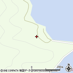 愛媛県宇和島市津島町北灘丁1362周辺の地図