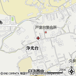 大分県臼杵市浄光台607周辺の地図