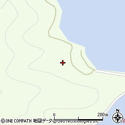 愛媛県宇和島市津島町北灘丁1358周辺の地図