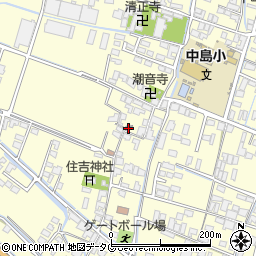 福岡県柳川市大和町中島282周辺の地図