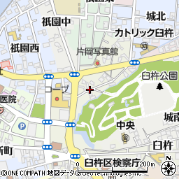 大分県臼杵市祇園南周辺の地図