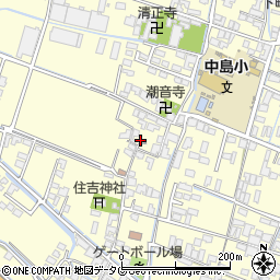 福岡県柳川市大和町中島273周辺の地図